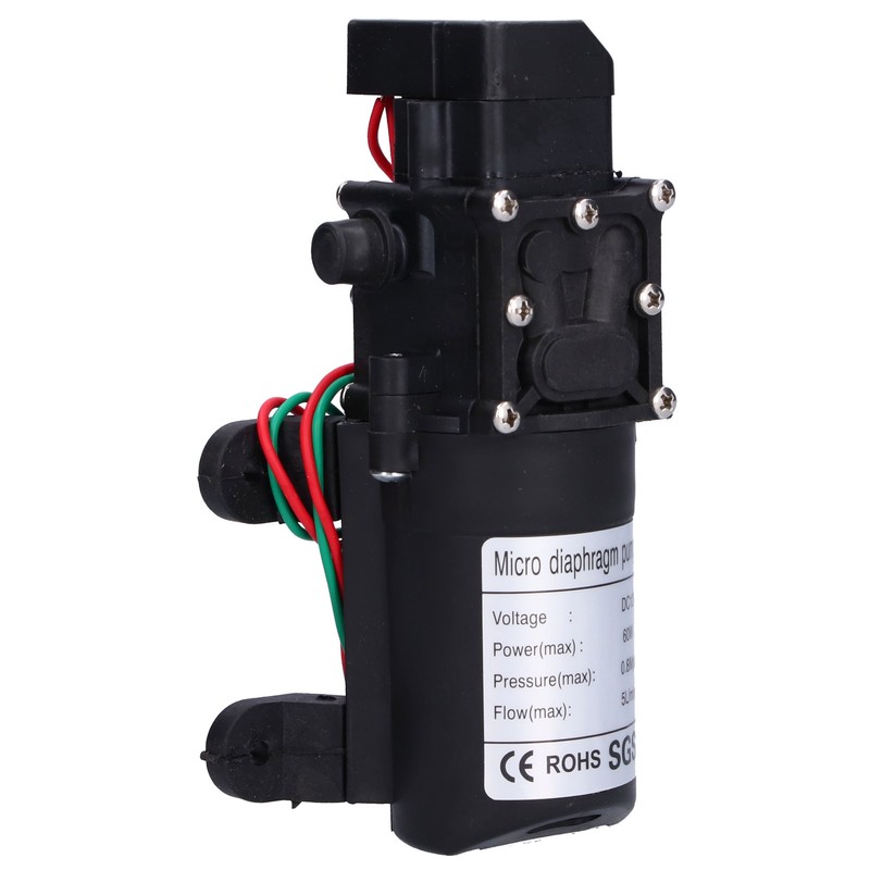 12V Water Pressure Diaphragm Pump 60W Self Priming Booster Sprayer