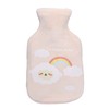 SOULONG 350ml Plush Hot Water Bag Cute Cartoon Hot Water