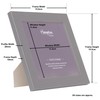 Hampton Frames OXFORD 5x5 (13x13cm) Pack of 1 Black Picture