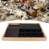 Stackable Jewelry Tray Organizer 3 Purpose Storage Cabinet Drawer Display