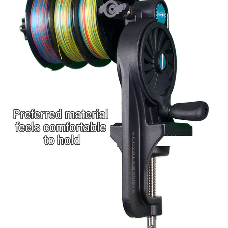 AIMALL Fishing Line Winder - Reciprocating Reel Winding Machine, 5.5in