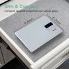 AZEUS USB Rechargeable Food Scale, Digital Kitchen Scale 11lb/5kg Capacity,