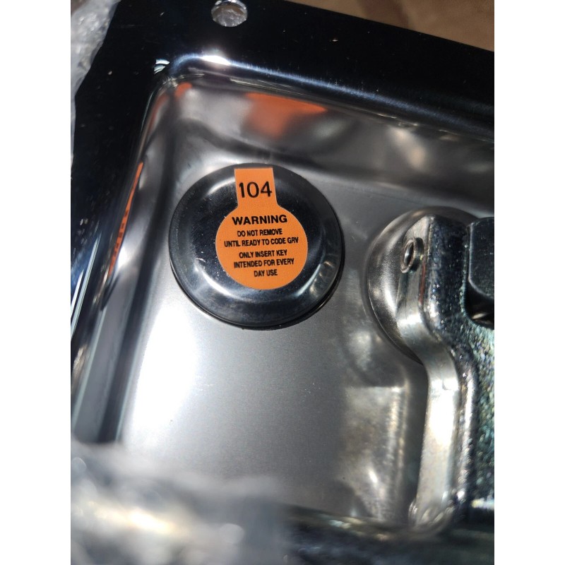 A l Hanson Quality Contractor Cap Folding T-Handle, Stainless Steel
