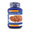 Flaxseed Oil Capsules 1000mg, 360 Softgels. Up to 12 Months