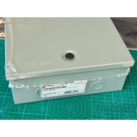 Hammond Manufacturing Hinged Door 10x10x4" Steel Junction/Pull/