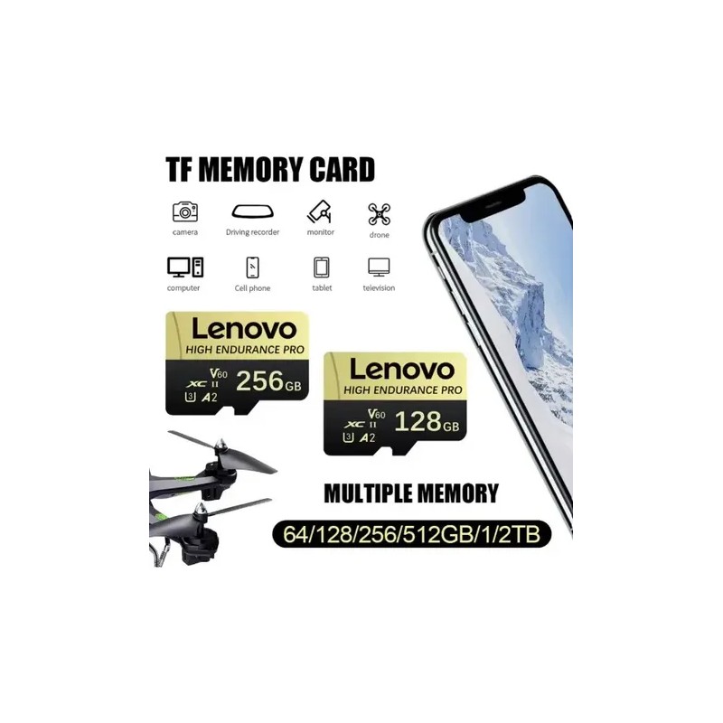 Tarjeta De Memoria Lenovo Micro Sd De 2tb Sdxc V30