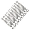 10pcs Eye and Eye Turnbuckle Wire Tensioner Strainer Stainless Steel