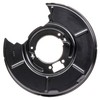 RIDEX 1330S0017 Anchor Plate Rear Left 308/91 mm Sheet Steel