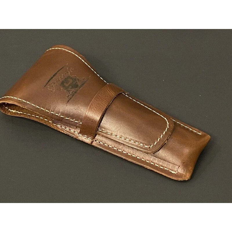 Harry’s London Leather Double Edge Safety Razor Protective Travel Case