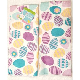 Happy Easter Bunnies 2 pack Kitchen Towels by Greenbrier