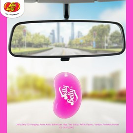 Jelly Belly 3D Bubblegum Hanging Air Freshener