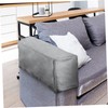 Zerodeko 2Pcs Elastic Sofa Armrest Covers Couch Armrest Protectors Deep