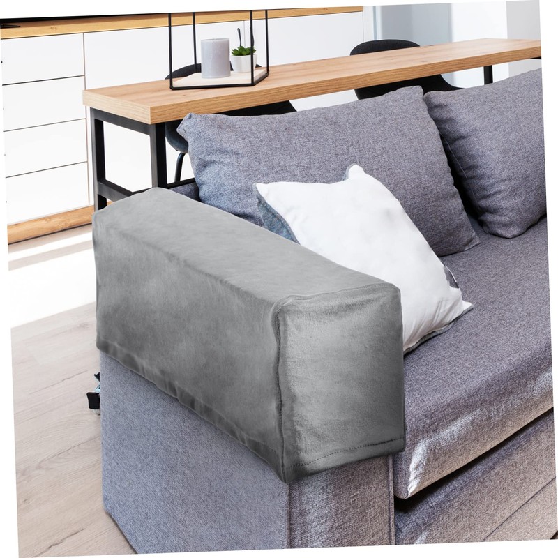 Zerodeko 2Pcs Elastic Sofa Armrest Covers Couch Armrest Protectors Deep