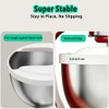 Silicone Flour Funnel with Pouring Shield for KitchenAid 4.5-5QT Mixer
