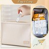 DynnnDy 30Pcs 10ml Clear Vacuum Lotion Pump Bottles without Straw