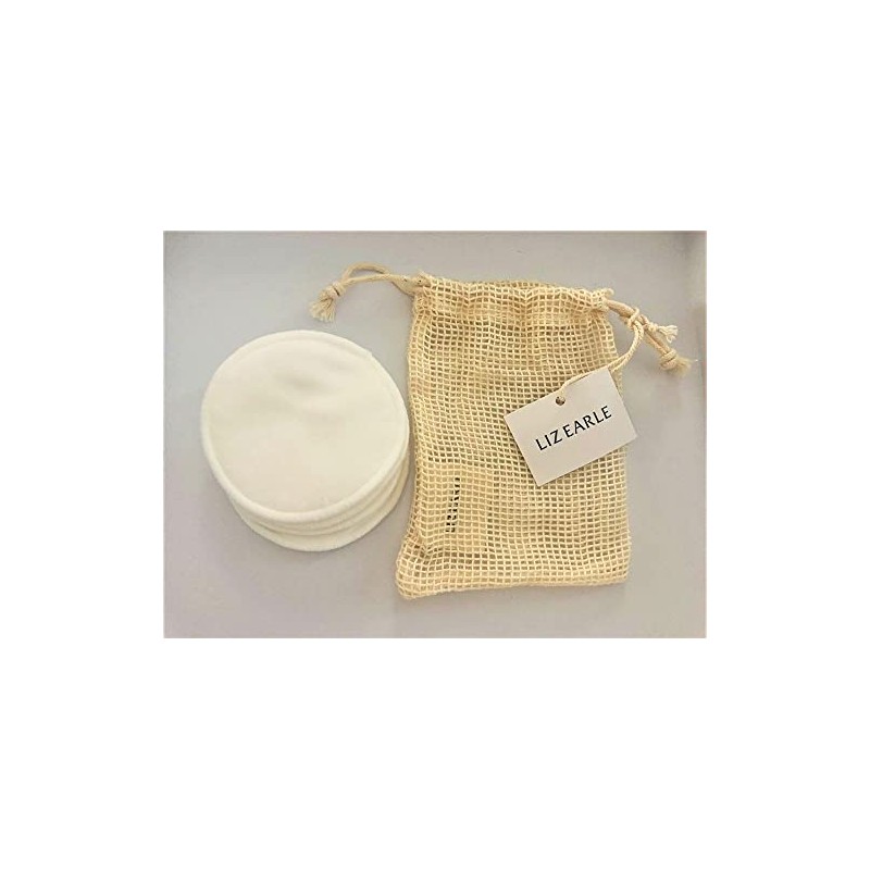 Liz Earle Reusable Cotton Pads - (4) in a Drawstring