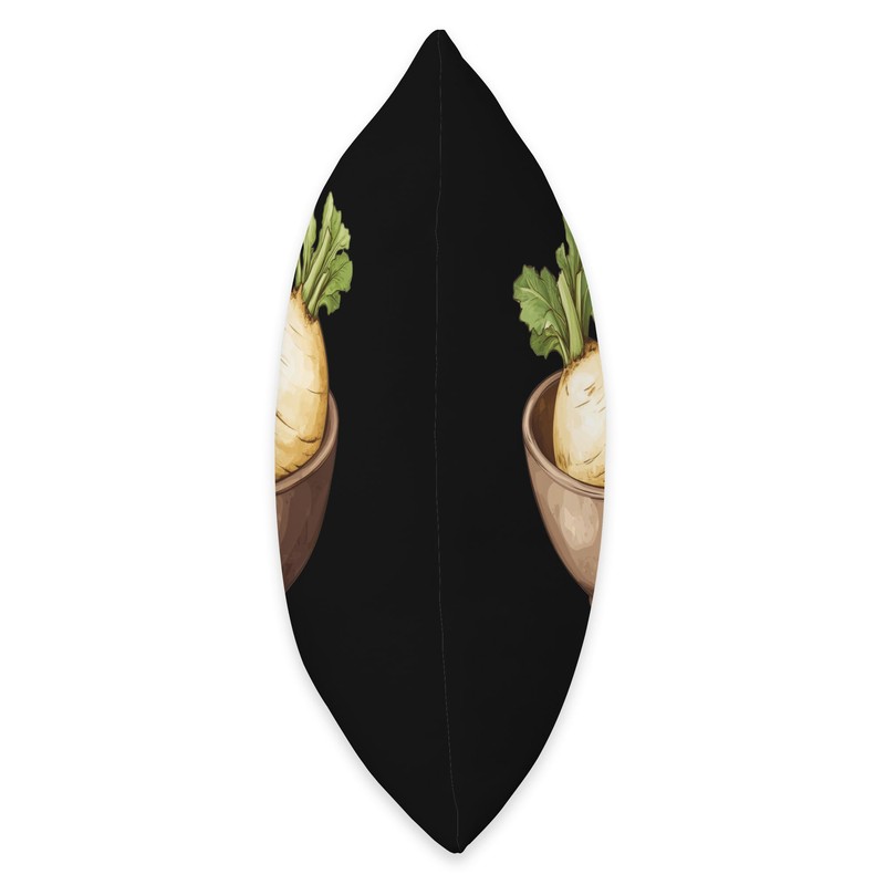 Rutabaga In A Bowl Throw Pillow