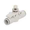5Pcs Air Flow Control Valve PVC Fast Change Pneumatic Hose