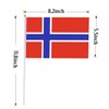Norway Flag Norwegian Flag, Small Mini Handheld Norway Flags on