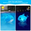 Goallim Solar Floating Pool Lights Dolphin, Glow in The Dark