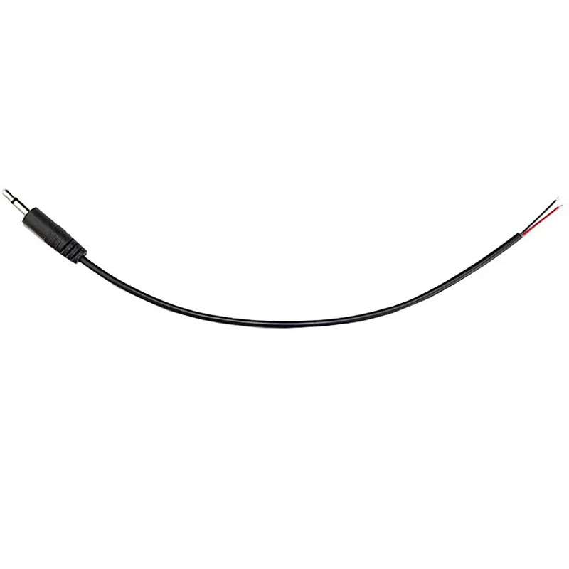 tunghey 10Inch Replacement 3.5mm Male Plug to Bare Wire Open