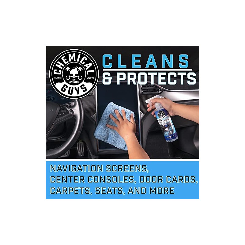 Chemical Guys Limpiador y Protector Total de Interiores, 473 ml