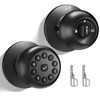 EUERTE Smart Door Knob with Lock,Keyless Entry Door Lock for
