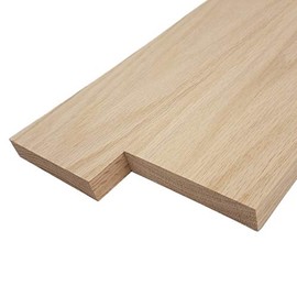 Barrington Hardwoods Red Oak Lumber Board - 3/4" x 4" (2 Pieces) (3/4" x 4" x 36")