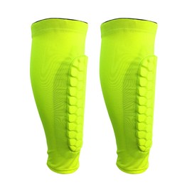 Wallfire Sports Shin Pads for Men and Women, A Pair of Professional Calf Protection Compression Stockings, Crashproof Shin Pads for Football, Basketball, Cycling, Climbing