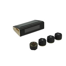 TPMS Wireless Pannello Solare Con 4 Sensori Esterni Per Privato Sistema Monitoraggio Pressione Pneumatici Digitale