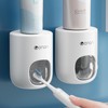 VNYIFAN Toothpaste Dispenser Wall Mount for Bathroom-Toothpaste Holder Automatic Toothpaste
