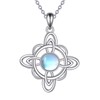 VONALA Witches Knot Witches Knot Necklace for Women 925 Sterling