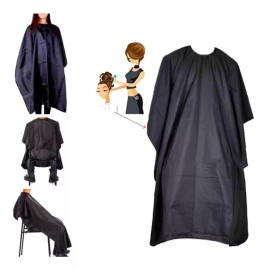 Cpasmx 12 Capa De Corte Negra Para Cabello Nylon Repelente  Barber