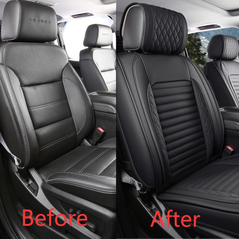 JOJOBAY Chevy Silverado Seat Covers,GMC Sierra Seat Covers,Custom Fit 2007-2024