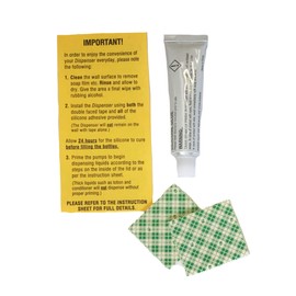 BETEC 66234 Seifenspender und Hygienespender Aviva II Satin (Chrom -matt) mit 2 Kammern - Wandmontage