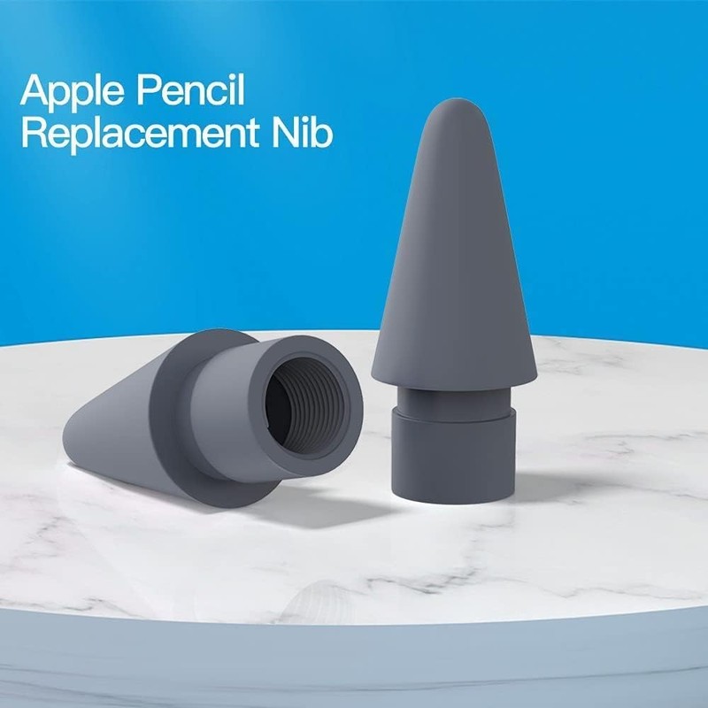 YEEKUK 2PCS Pen Tip Compatible for iPencil (Gray)