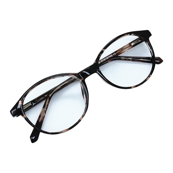 Blue Light Reading Glasses Round Frame Spring Hinge Block UV