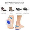 Youery 2 Pairs of Heel Spur Insoles, Orthopaedic Gel Insoles