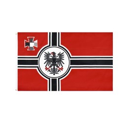 Stormflag German Flag 3 x 5 Feet German Red Flag 90 x 150 cm Polyester Stretch Polyester 90 g Stitched with Eyelets with Double Needle