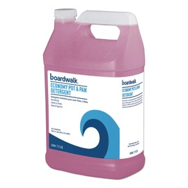 Boardwalk 209800-41ESSN 1 Gallon Bottle Industrial Strength Pot and Pan Detergent (4/Carton)