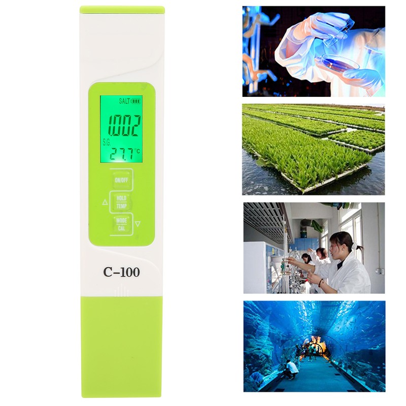 C‑100 Multifunctional Water Quality Test Pen 5 In 1 High