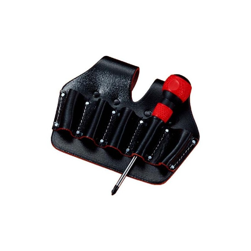 Kozuchi SP-A5 Black Floor Leather Pliers Holder for 7 Inches