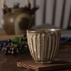 Marui Seihito Shigaraki Ware 3-4479 Hechimon Tea Cup, Capacity Approx.