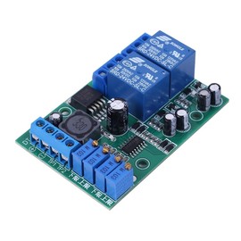 Voltage Comparator Modules, 2-Channel Voltage Comparator Module, DT-122 2-Bit Voltage Signal Threshold Detector DC 5V 12V 24V 2-CH Adjustable Upper / Lower Limit
