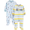 Simple Joys by Carter's Baby Boys' 2-Pack Fleece Footed Sleep