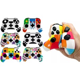 JA-RU Video Game Controller Squishy Fidget Toy (6 Controllers) Soft Slow...