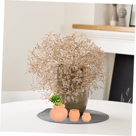 Yardenfun 6pcs Mini Thumb Planter Decorative Flowerpot Tiny Clay Pots Pot for Plants Miniature Flower Pots Tiny Nursery Cotta Pots Terracotta Pots Ceramics Office Small Water Lily Bowl