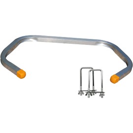 Tie Down Roof Zone Height Adjustable Safety Corner Ladder Stabilizer w/Surface Protection | Quick Connect Assembly | Great for Residential/Commercial/Industrial | Made in USA