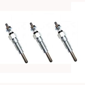 RAParts 3PCS Glow Plug 6670470 Fits Bobcat Excavator 320 321 322 428 453 E08 E10 E14 E16