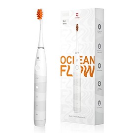 Oclean Electric Toothbrush for 180 Days Battery Life, Electronic Toothbrush for Adults of 5 Modes, Sonic Toothbrush w Smart Timer, One Charge for 180 Days, IPX7 Waterproof Electric Toothbrush-White